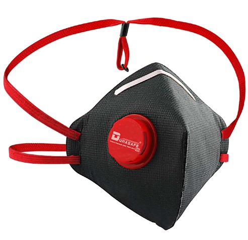 Durasafe Paintsafe FFP2 Respirator | 94 Percent Filtration for Paint Mist, Dust & Solvent Particles | Valved Comfort Mask for Spray Painting, Decorating & Industrial Coating Work UAE Bulk Pack